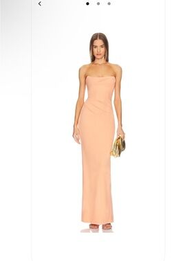 x REVOLVE Briggs Gown in Peach
Michael Costello